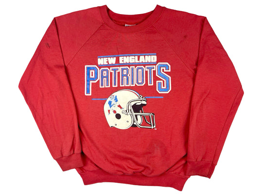 VTG 80'S NEW ENGLAND PATRIOTS CREWNECK