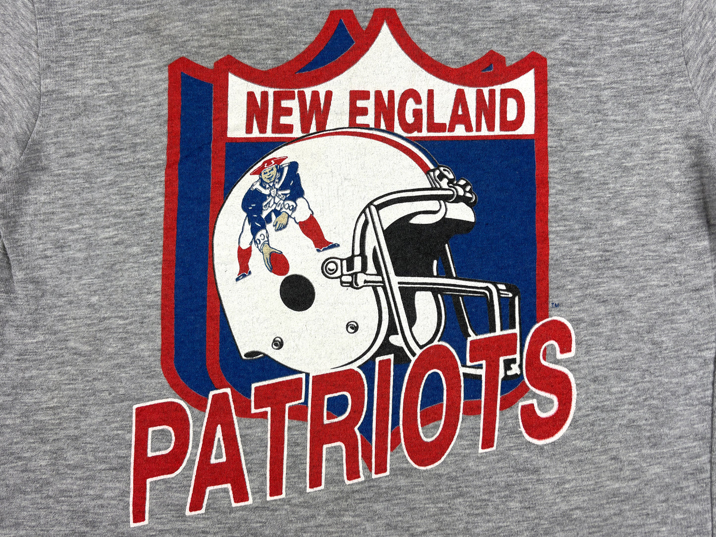 VTG '80S NEW ENGLAND PATRIOTS T-SHIRT