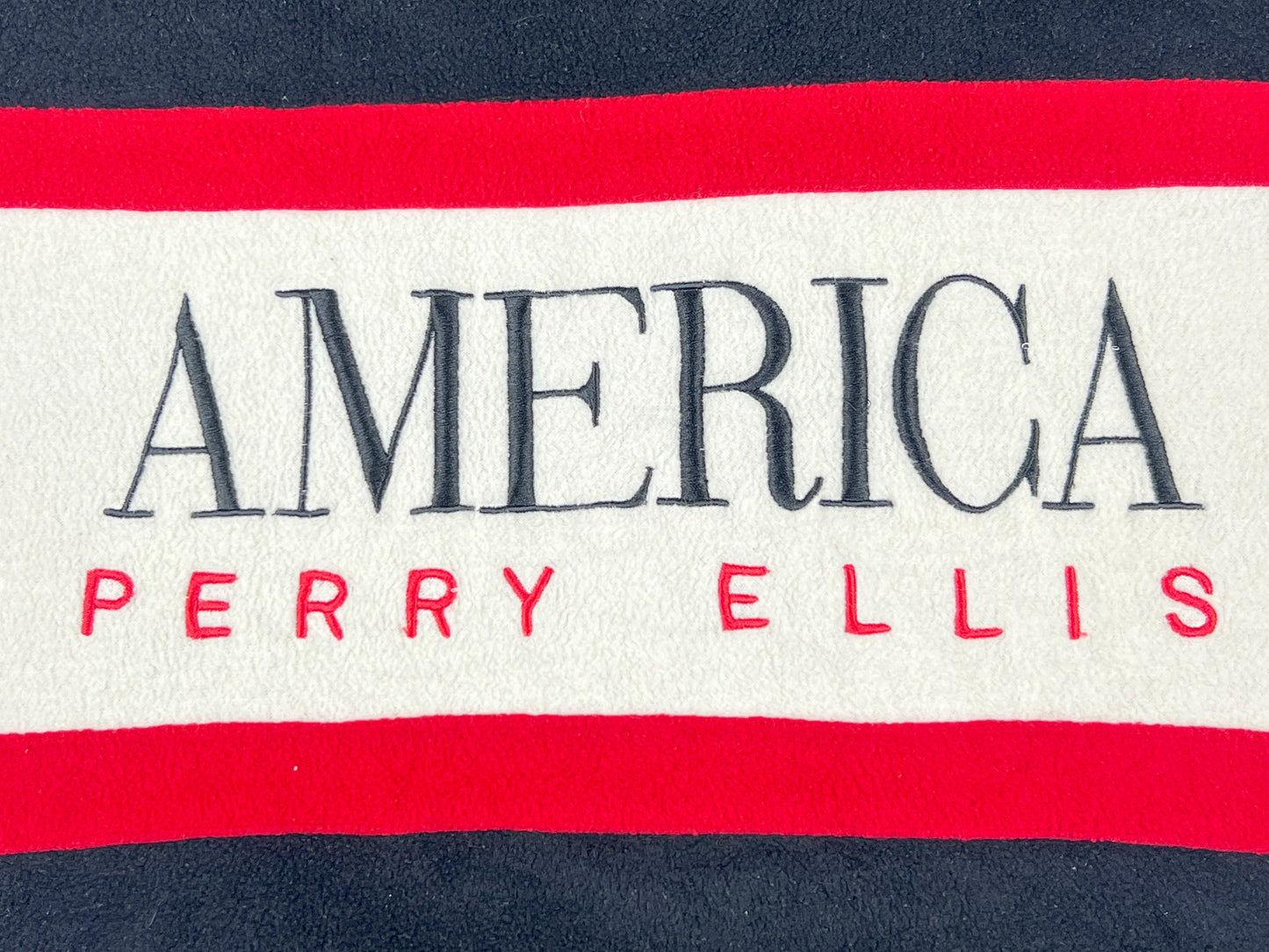 VTG PERRY ELLIS FLEECE SWEATER