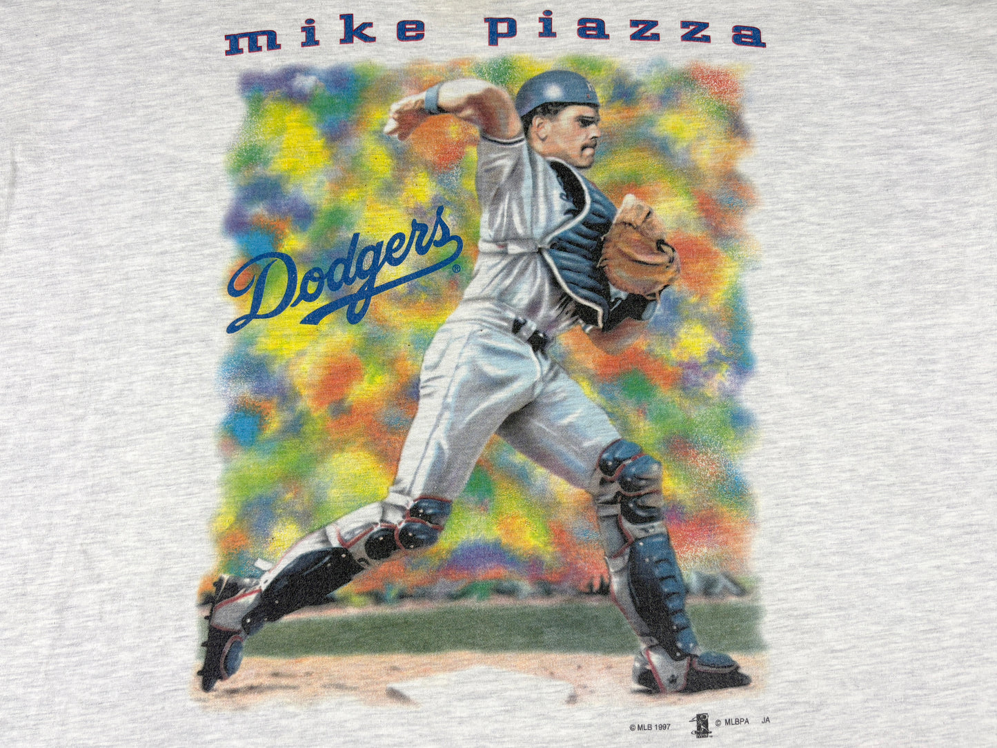 VTG '97 MIKE PIAZZA DODGERS T-SHIRT