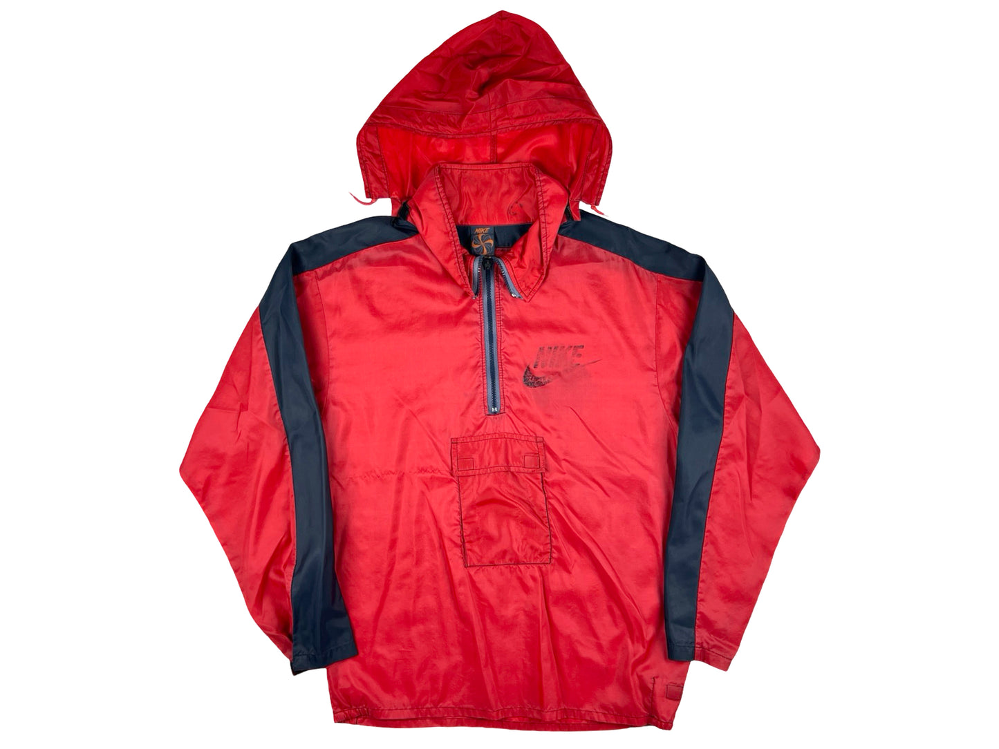 VTG NIKE PULLOVER NYLON TRACK JACKET