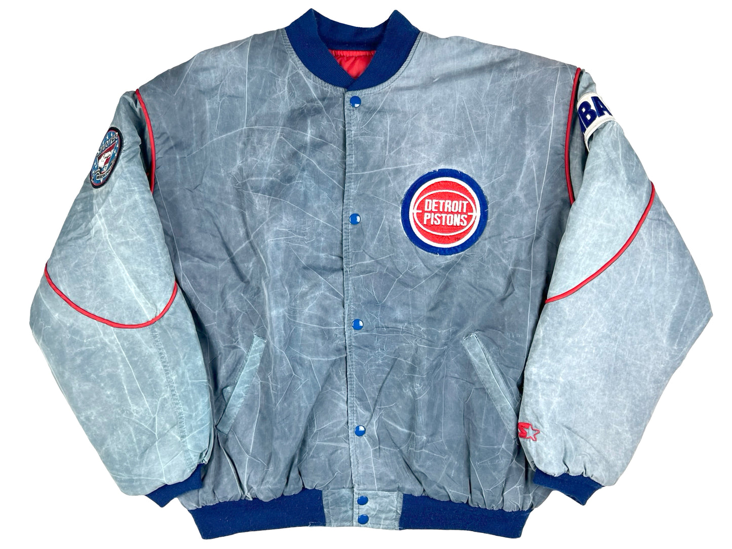 VTG '90S DETROIT PISTONS STARTER JACKET