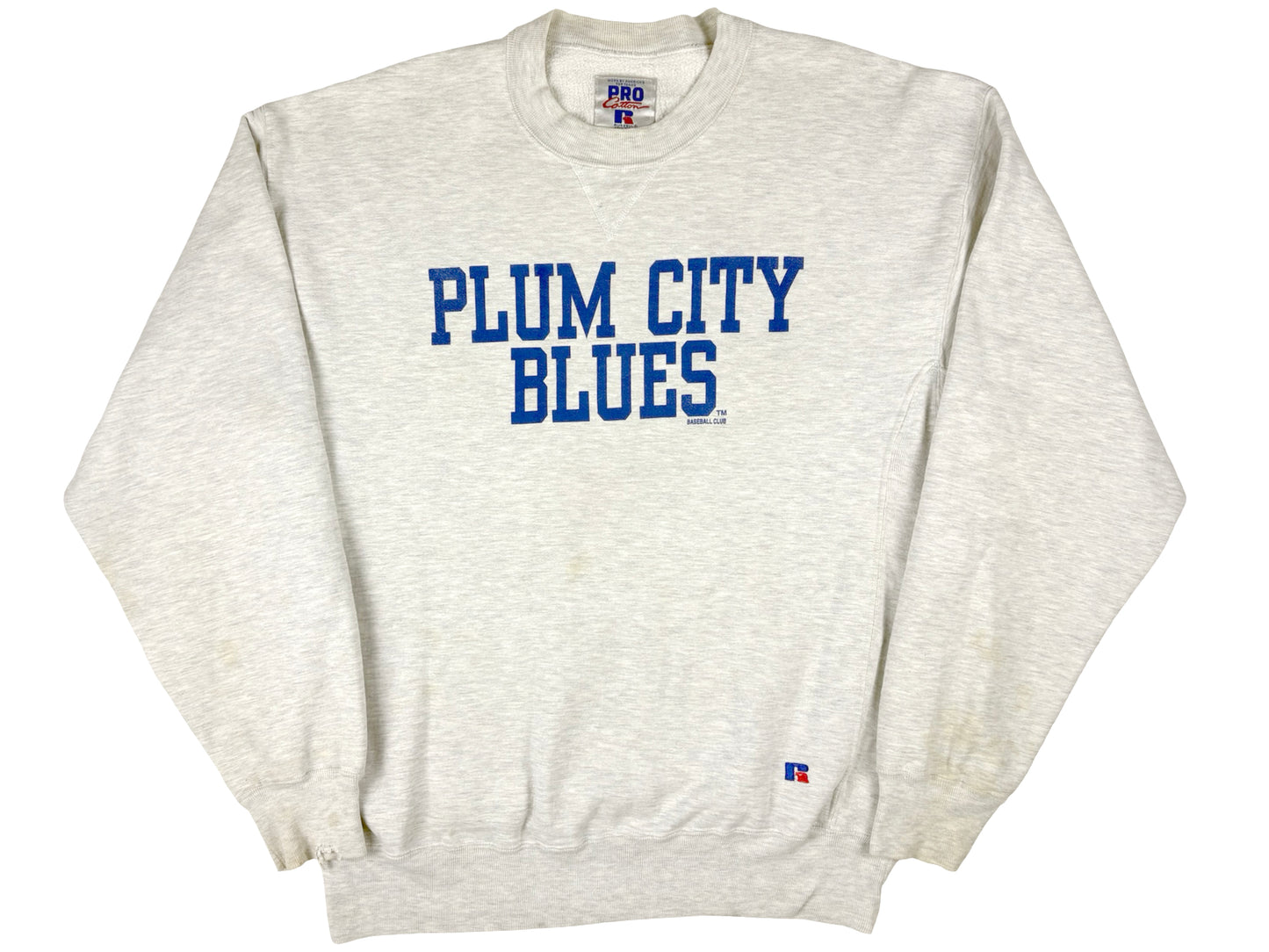 VTG PLUM CITY BLUES SWEATER