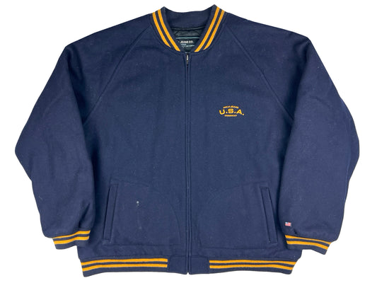 VTG POLO JEANS CO USA WOOL JACKET