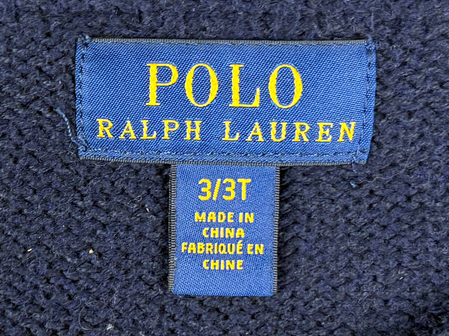 KIDS POLO RL BEAR KNIT SWEATER