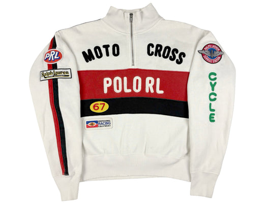 POLO RL MOTO CROSS 1/4 ZIP SWEATER