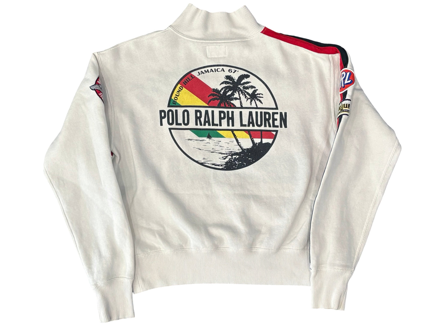 POLO RL MOTO CROSS 1/4 ZIP SWEATER
