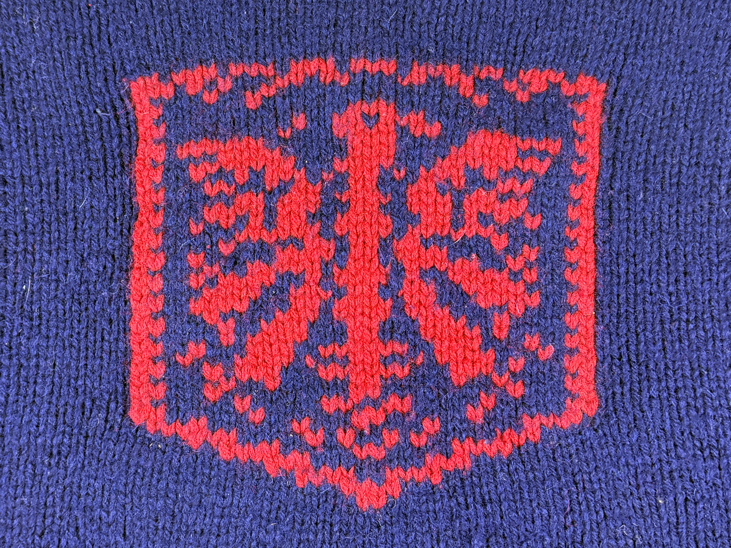 VTG POLO RL HANDKNIT SWEATER (RLSC)