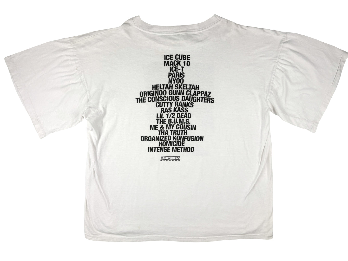 VTG '96 PRIORITY RECORDS T-SHIRT