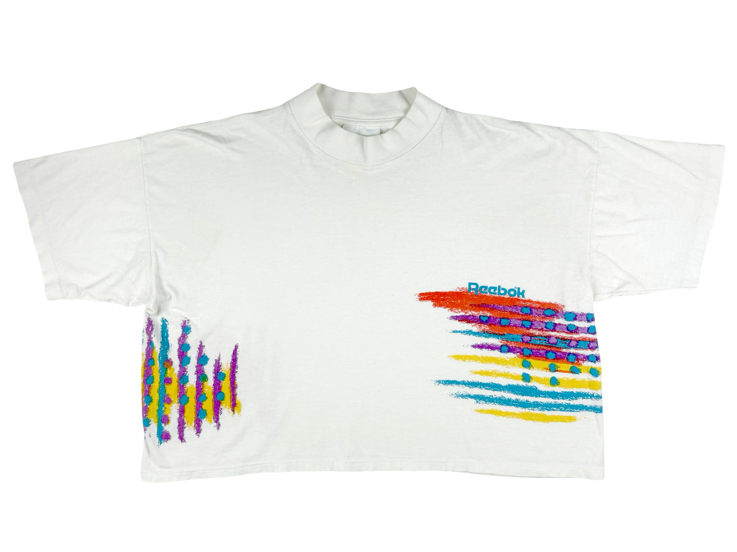VTG '90S REEBOK CROPPED MOCKNECK SHIRT
