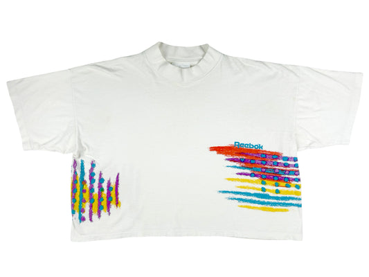 VTG '90S REEBOK CROPPED MOCKNECK SHIRT