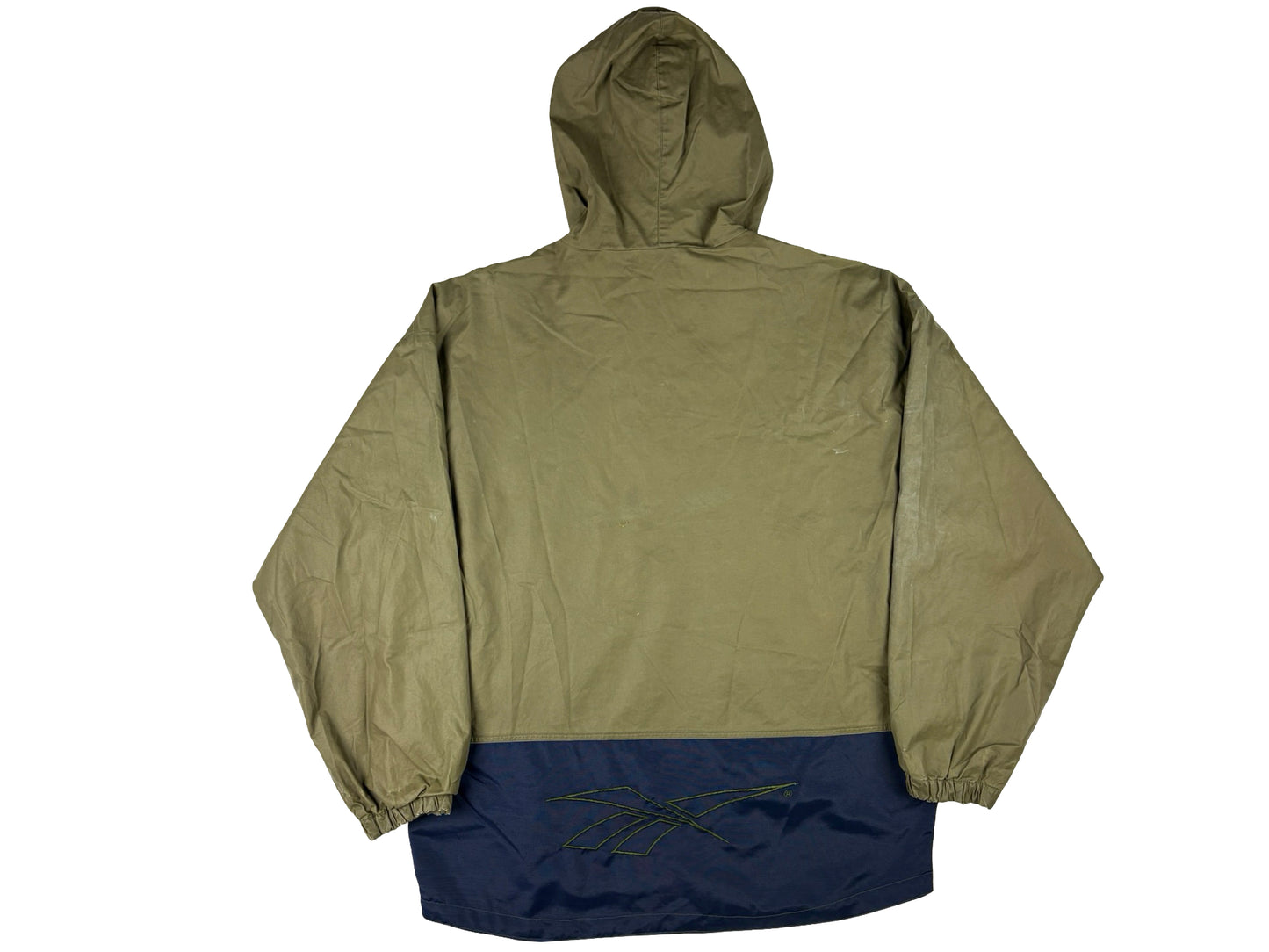 VTG REEBOK QUARTER ZIP PARKA