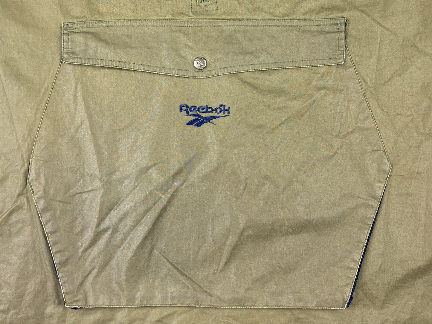 VTG REEBOK QUARTER ZIP PARKA