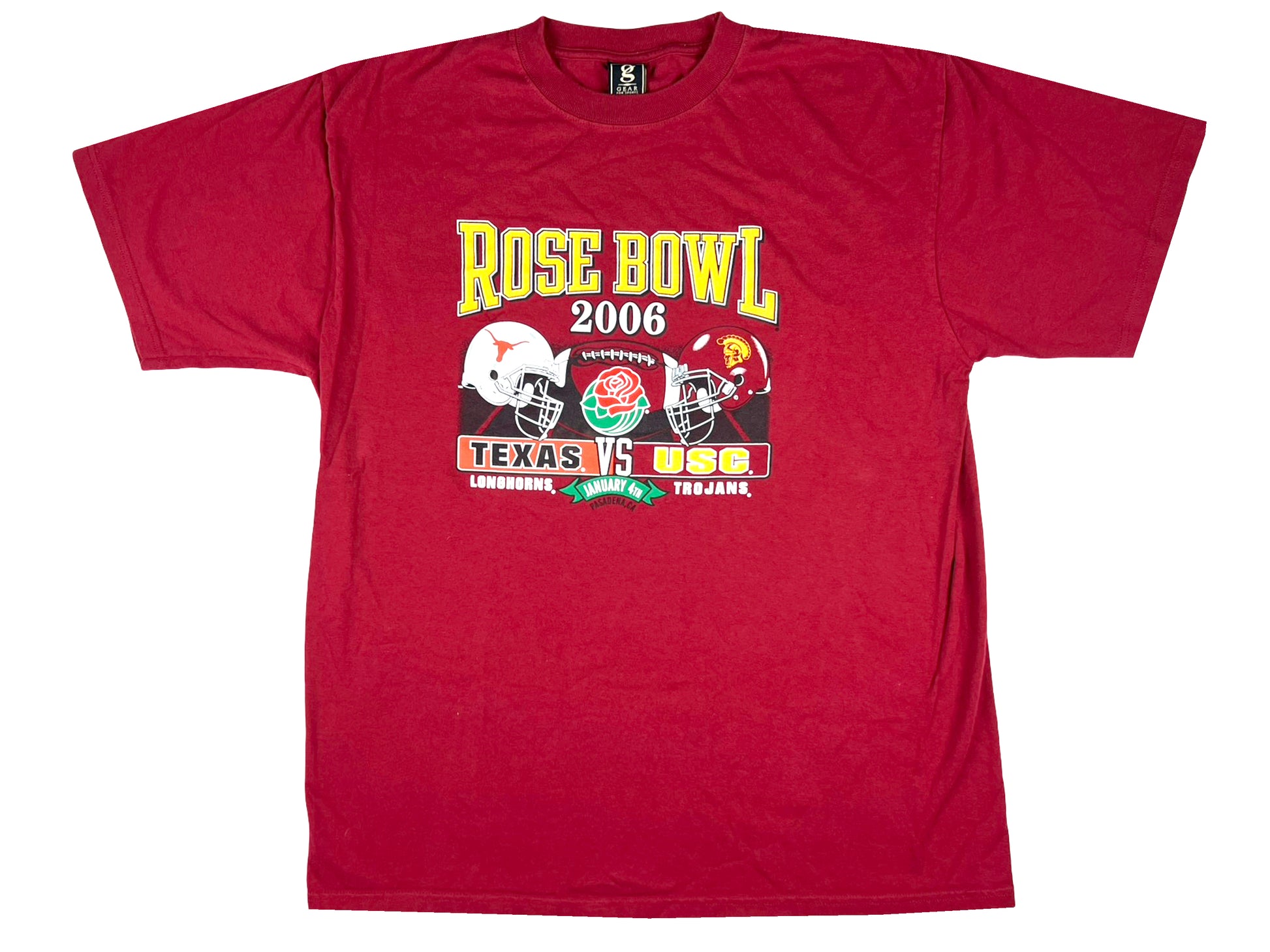 06 ROSE BOWL TEXAS USC T-SHIRT – TRIED AND TRUE