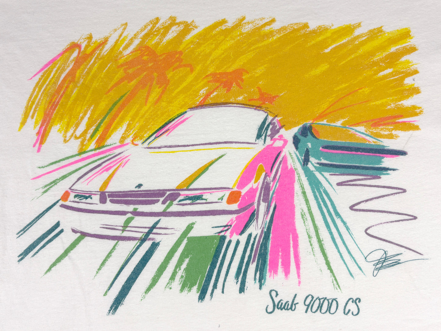 VTG '90S SAAB 9000 CS T-SHIRT