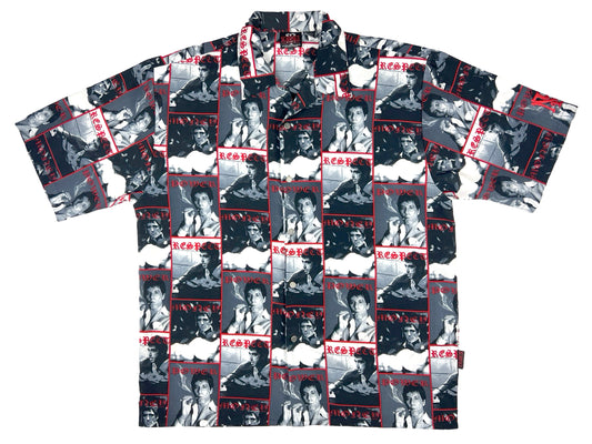 SCARFACE TONY MONTANA BUTTON UP SHIRT