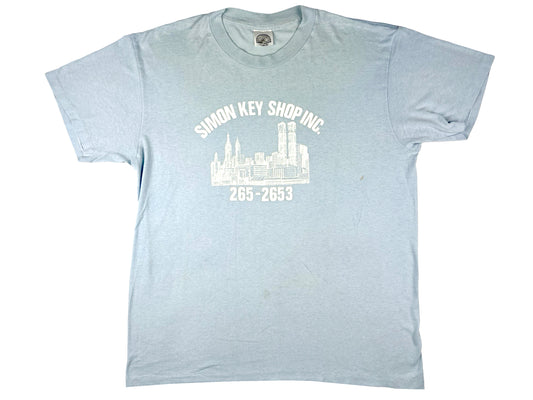 VTG SIMON KEY SHOP INC. SKYLINE T-SHIRT