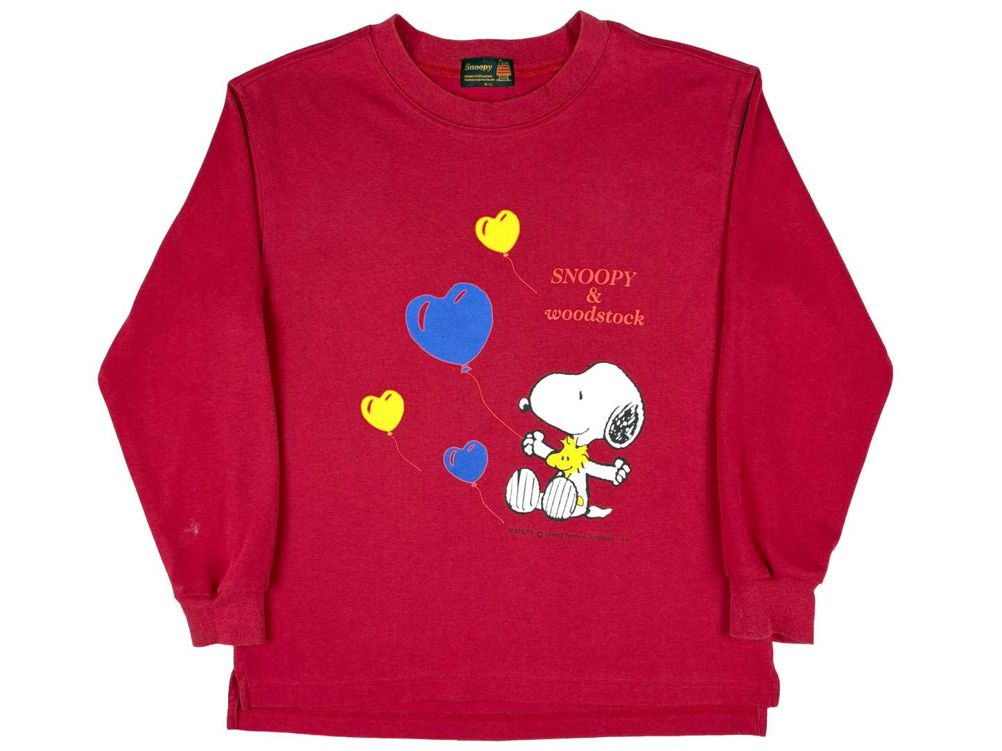 VTG SNOOPY AND WOODSTOCK L/S SHIRT