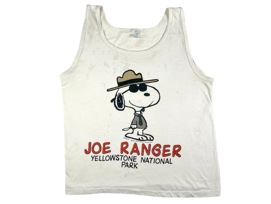 VTG JOE RANGER YELLOW STONE TANK TOP