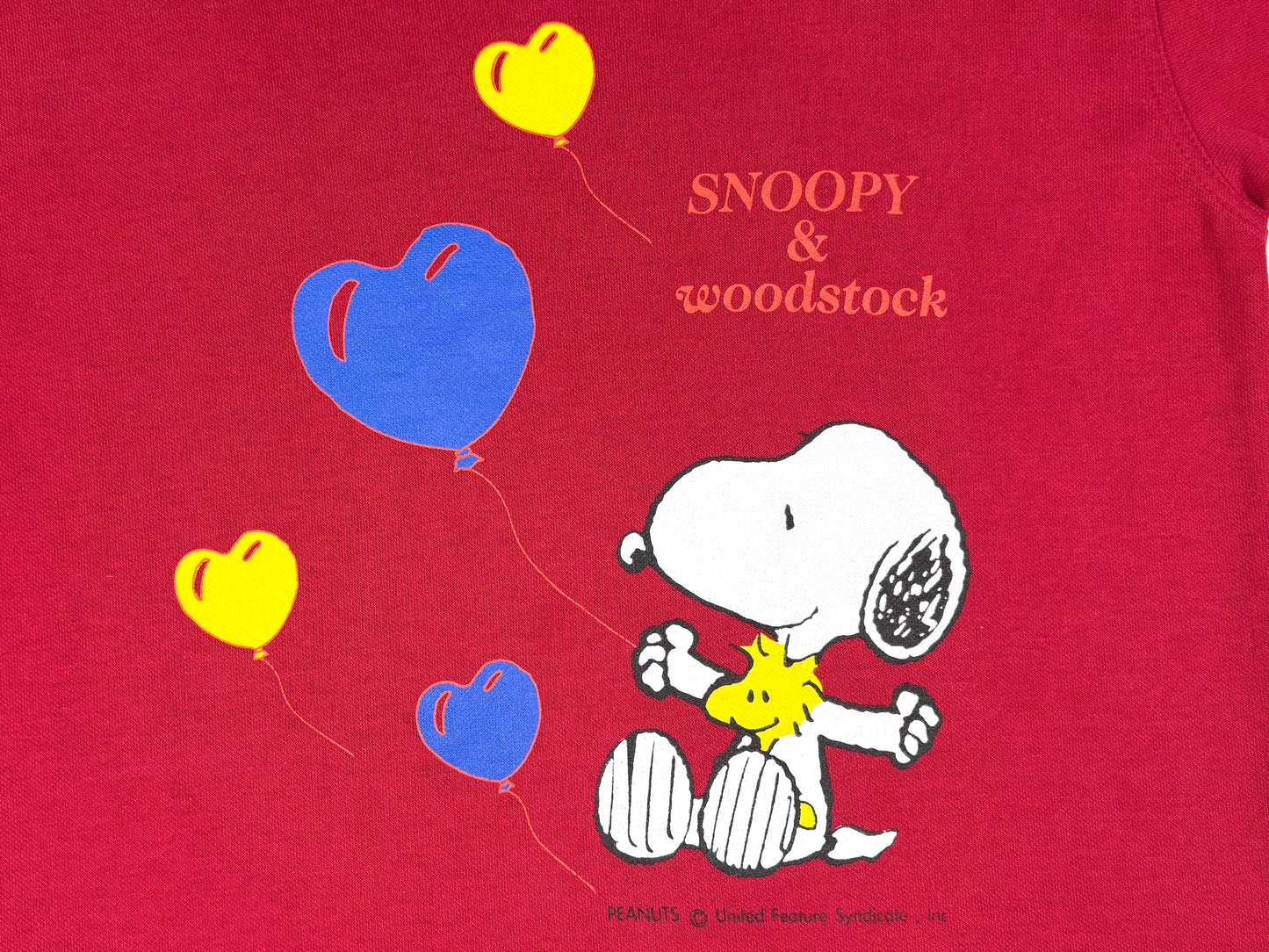 VTG SNOOPY AND WOODSTOCK L/S SHIRT