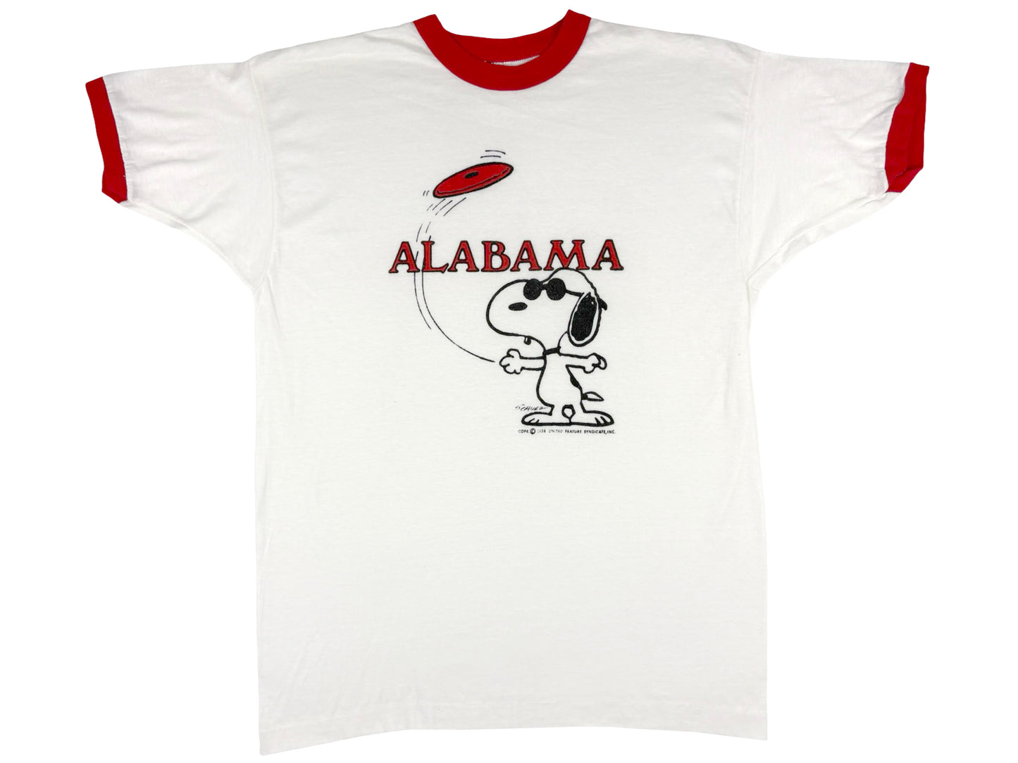 VTG '88 JOE COOL ALABAMA RINGER T-SHIRT