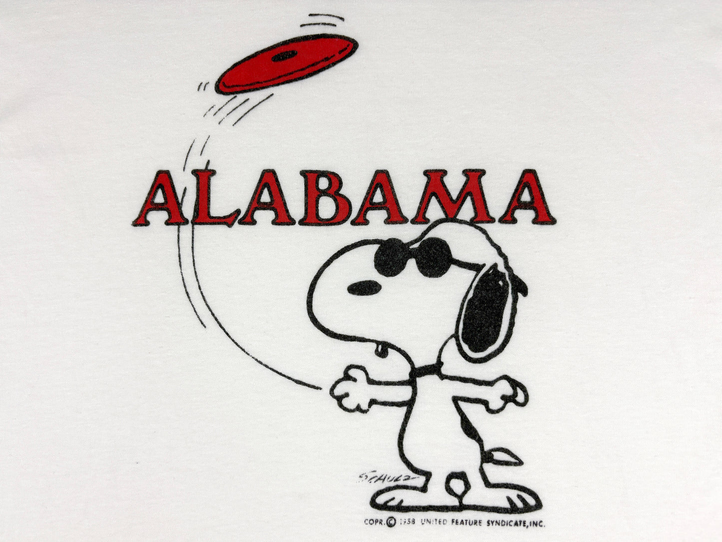 VTG '88 JOE COOL ALABAMA RINGER T-SHIRT