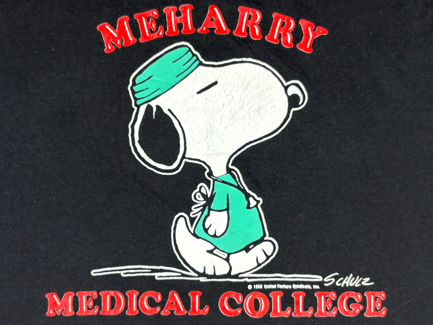 VTG SNOOPY MEHARRY MEDICAL COLLEGE T-SHIRT