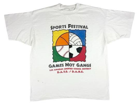 VTG '90S LAUSD SPORTS FEST T-SHIRTS