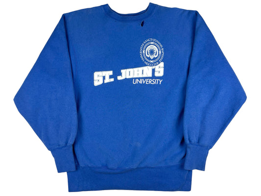 VTG CHAMPION REVERSE WEAVE ST. JOHNS UNIVERSITY CREWNECK