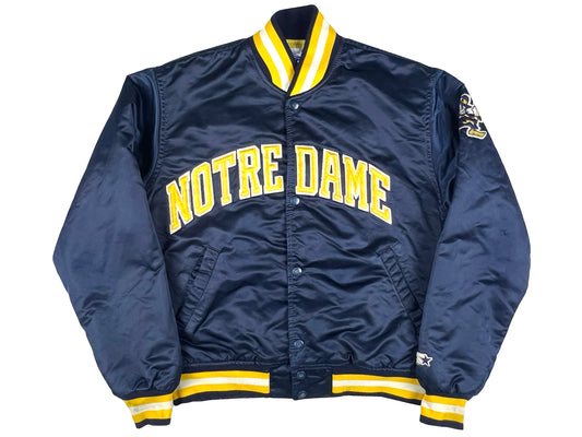VTG '90S NOTRE DAME STARTER JACKET