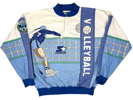 VTG '88 STARTER VOLLEYBALL HENLEY SHIRT