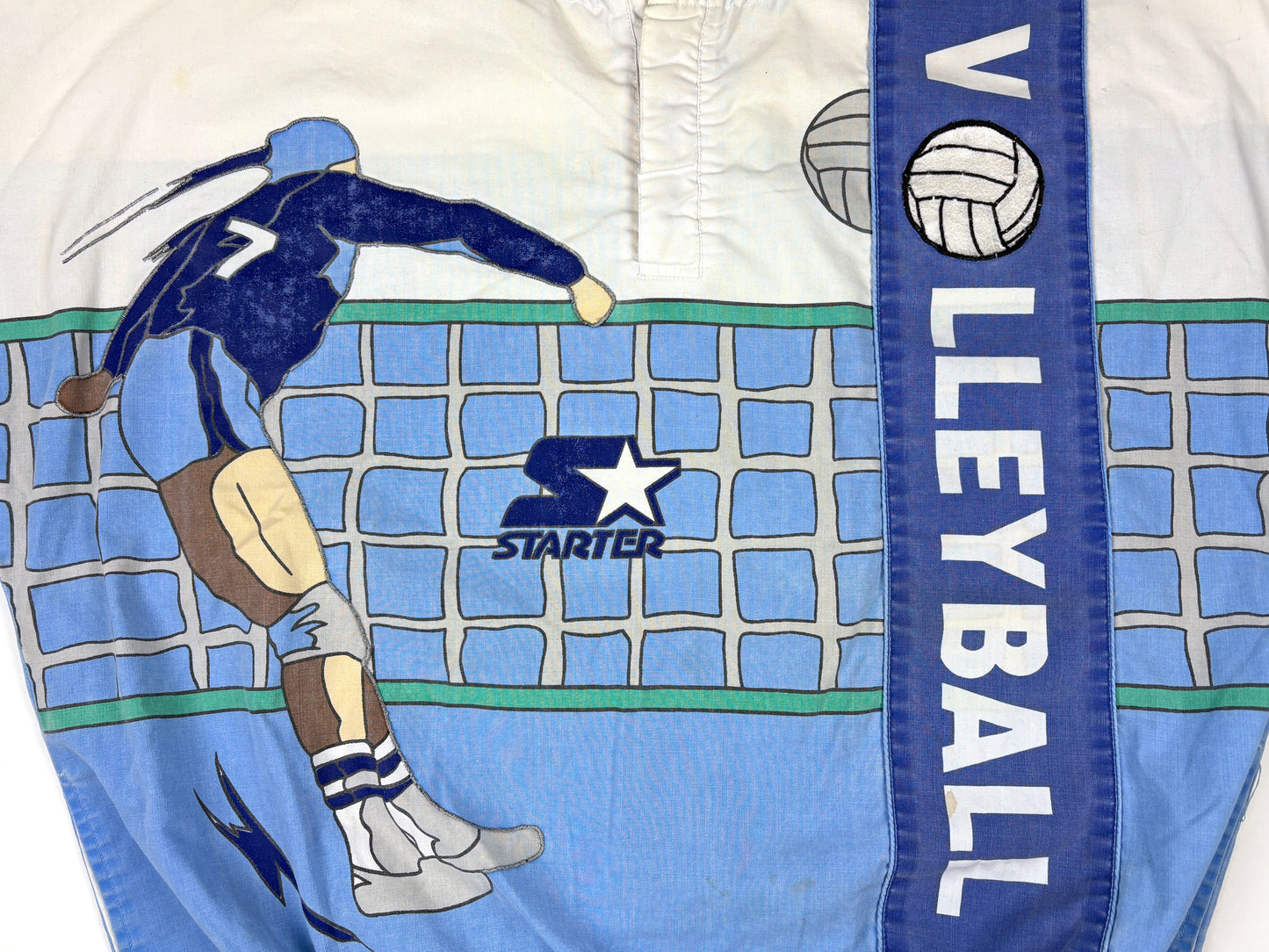VTG '88 STARTER VOLLEYBALL HENLEY SHIRT