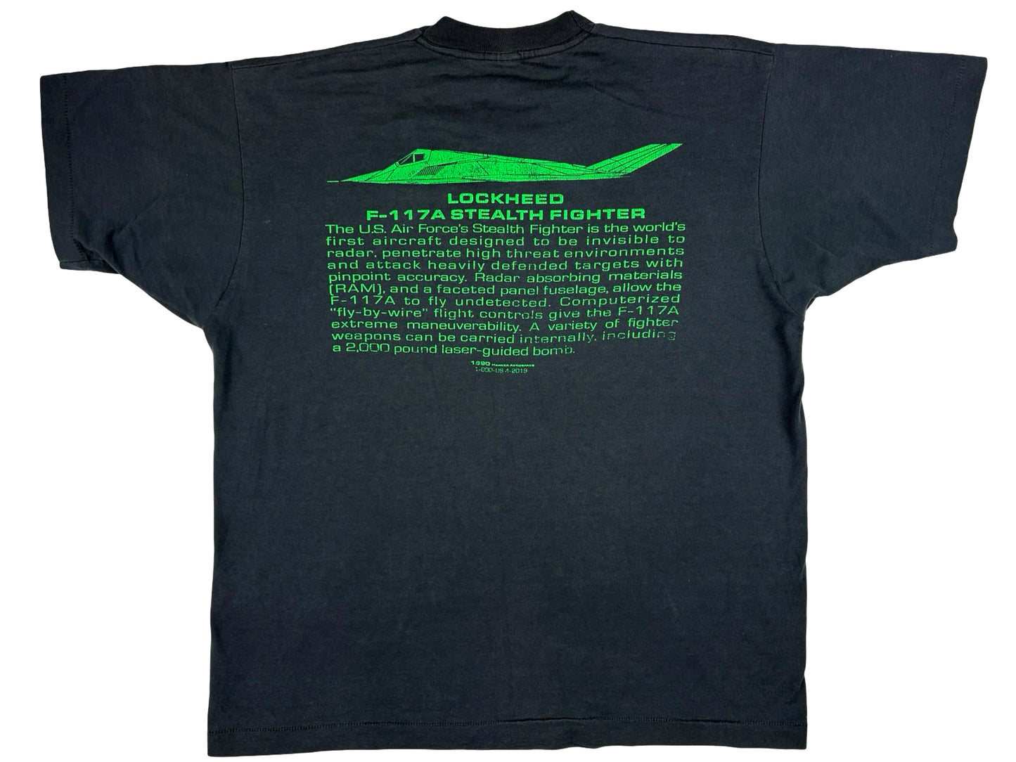 VTG '90 LOCKHEED STEALTH FIGHTER T-SHIRT