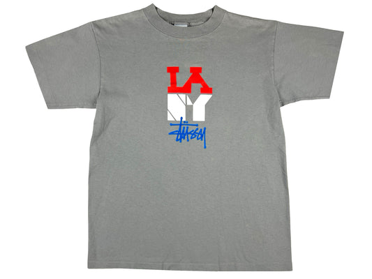 VTG STUSSY LA x NY T-SHIRT
