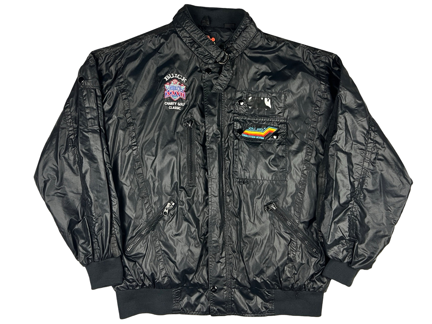 VTG SUPER BOWL 27 GOLF CHARITY NYLON JACKET