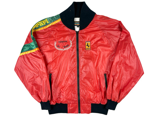 VTG FERRARI STYLE AUTO RACE JACKET