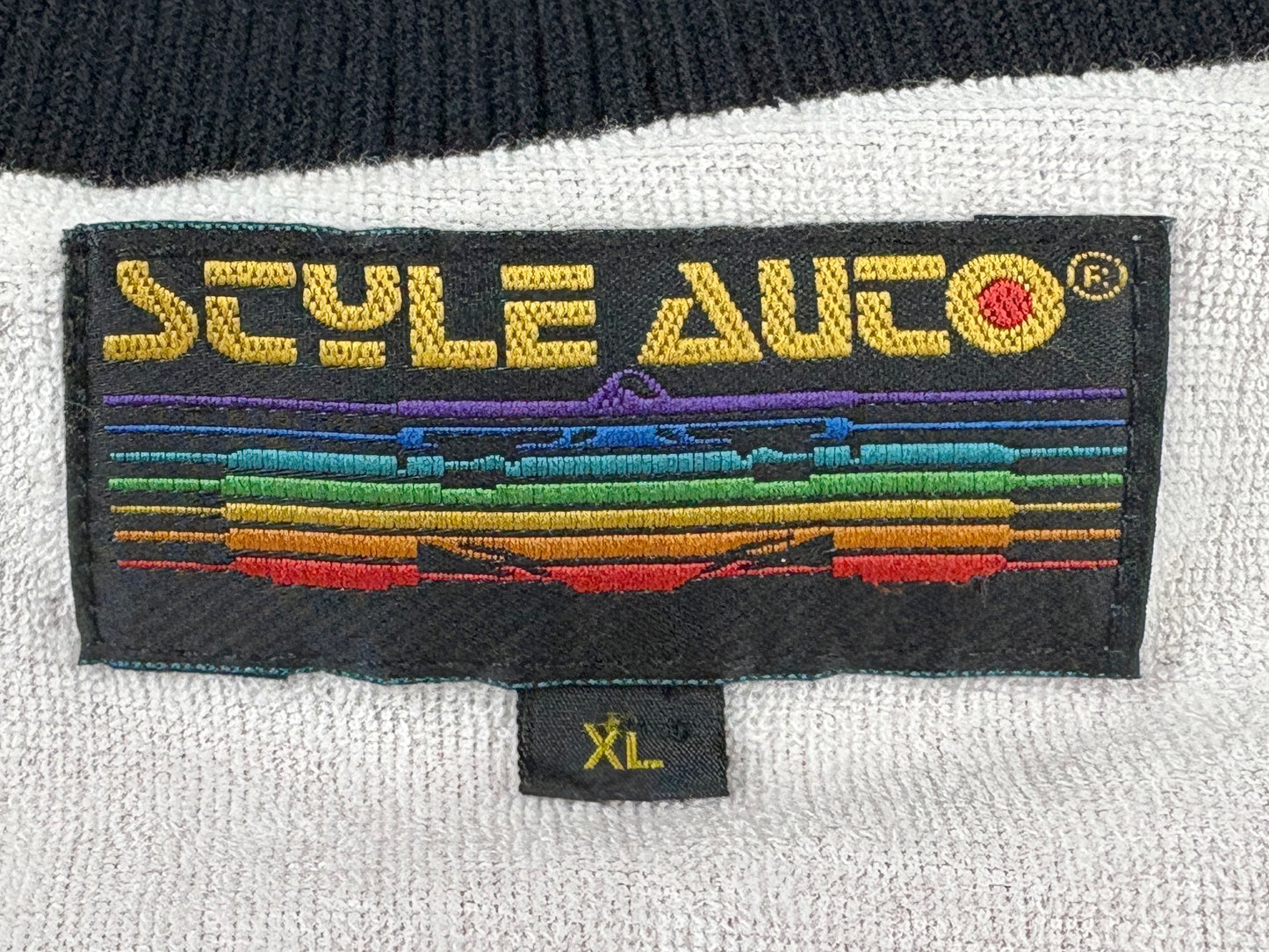 VTG FERRARI STYLE AUTO RACE JACKET