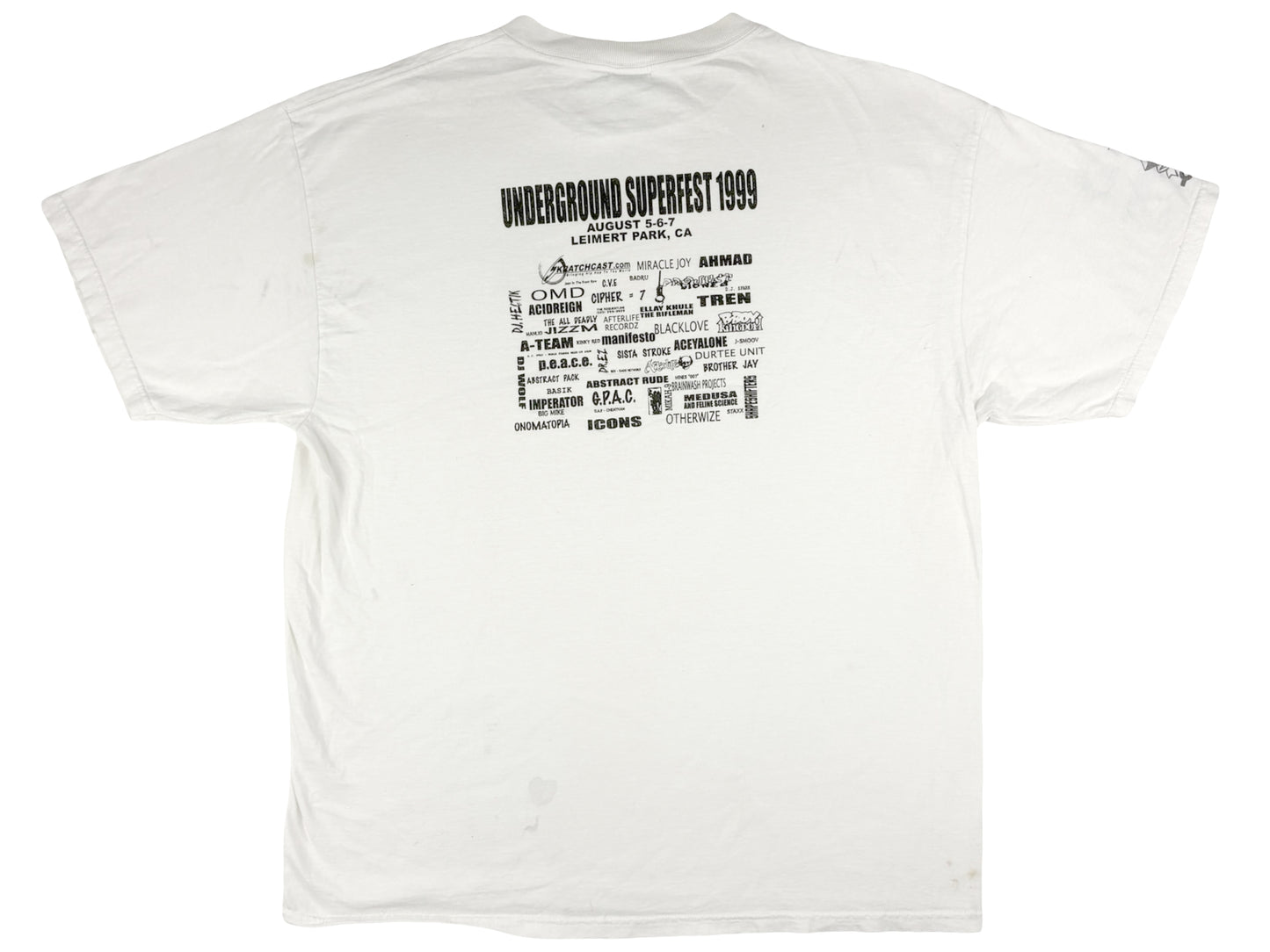 VTG '99 UNDERGROUND SUPERFEST T-SHIRT