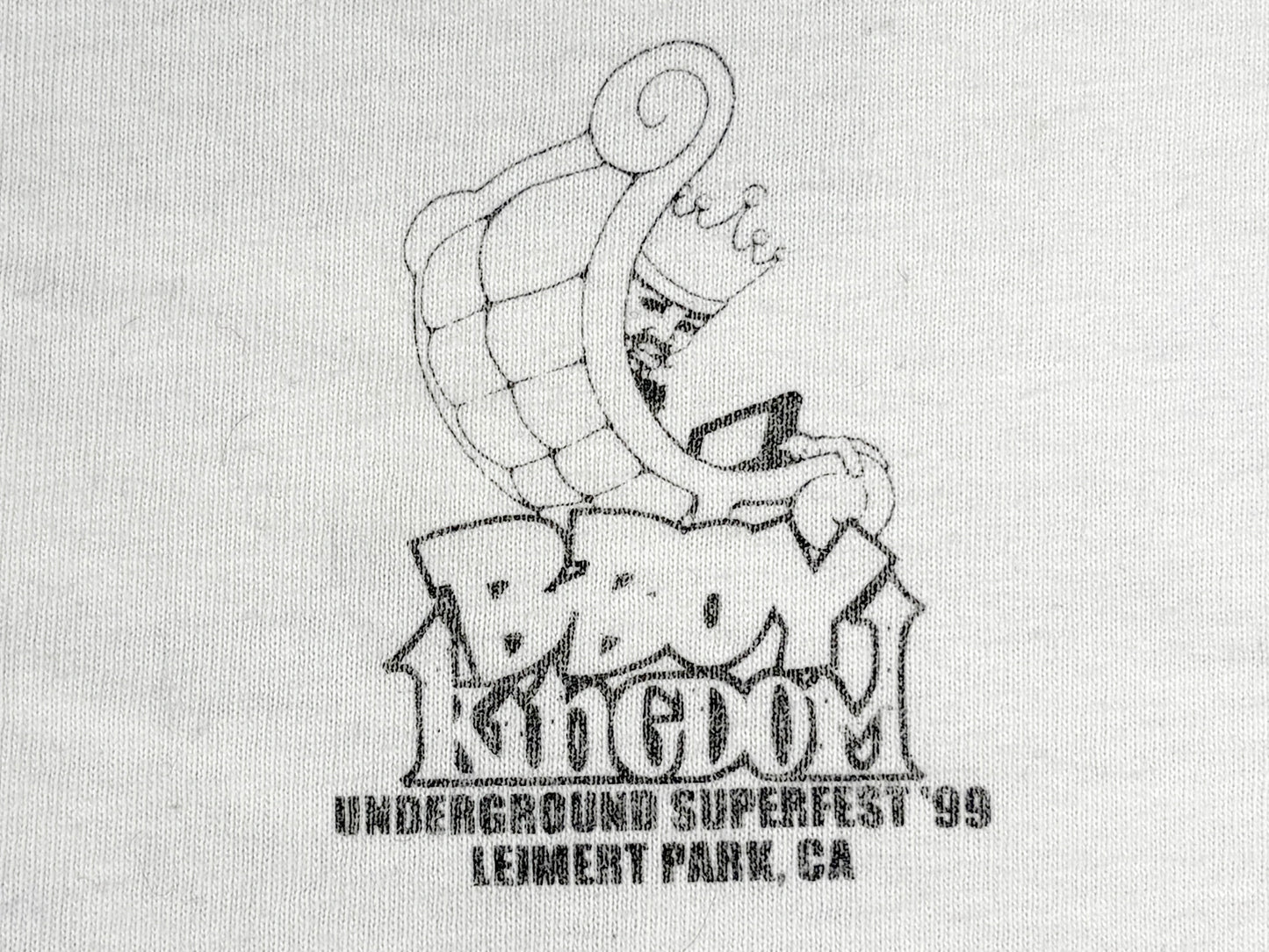 VTG '99 UNDERGROUND SUPERFEST T-SHIRT