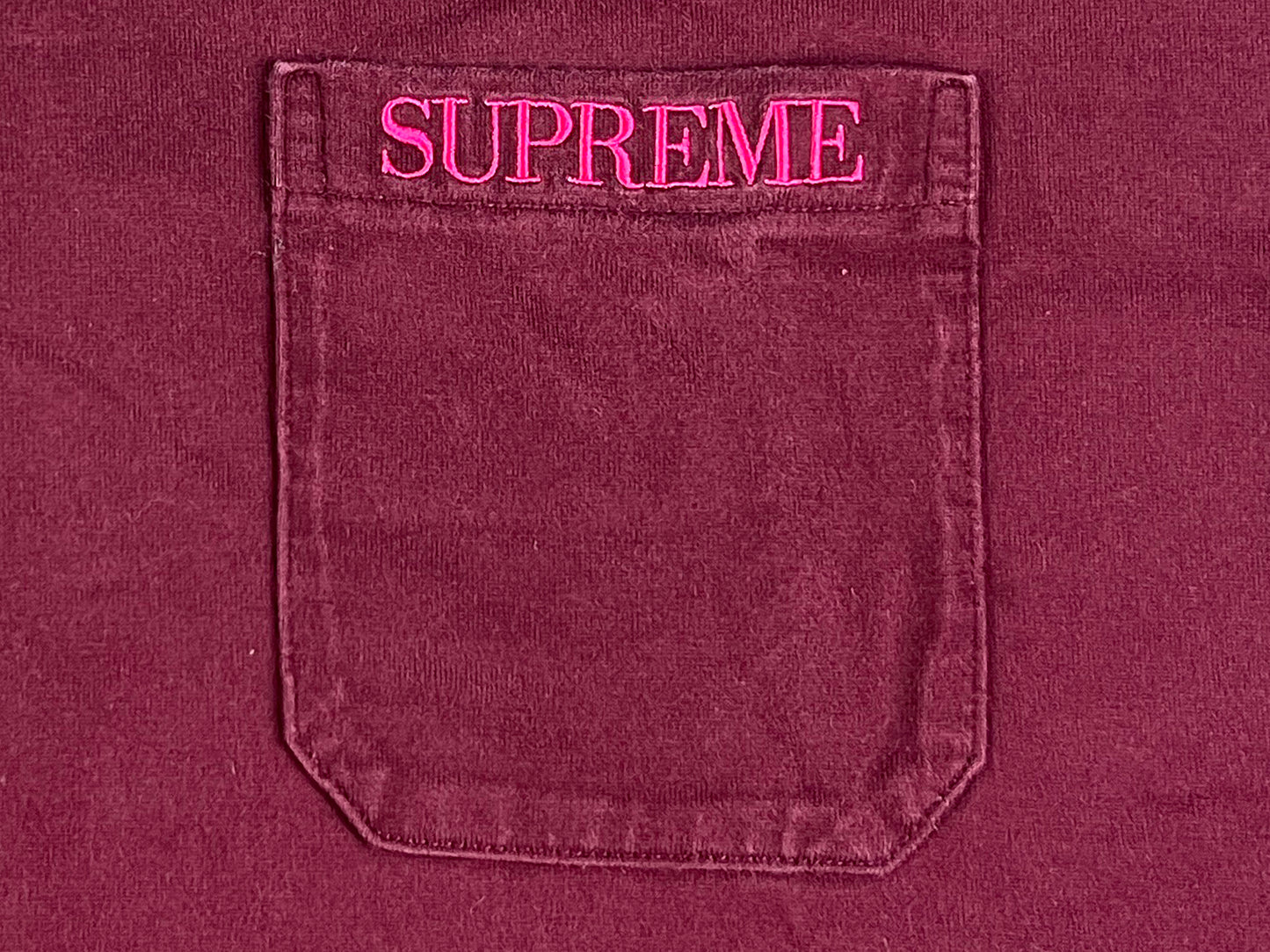 SUPREME POCKET T-SHIRT