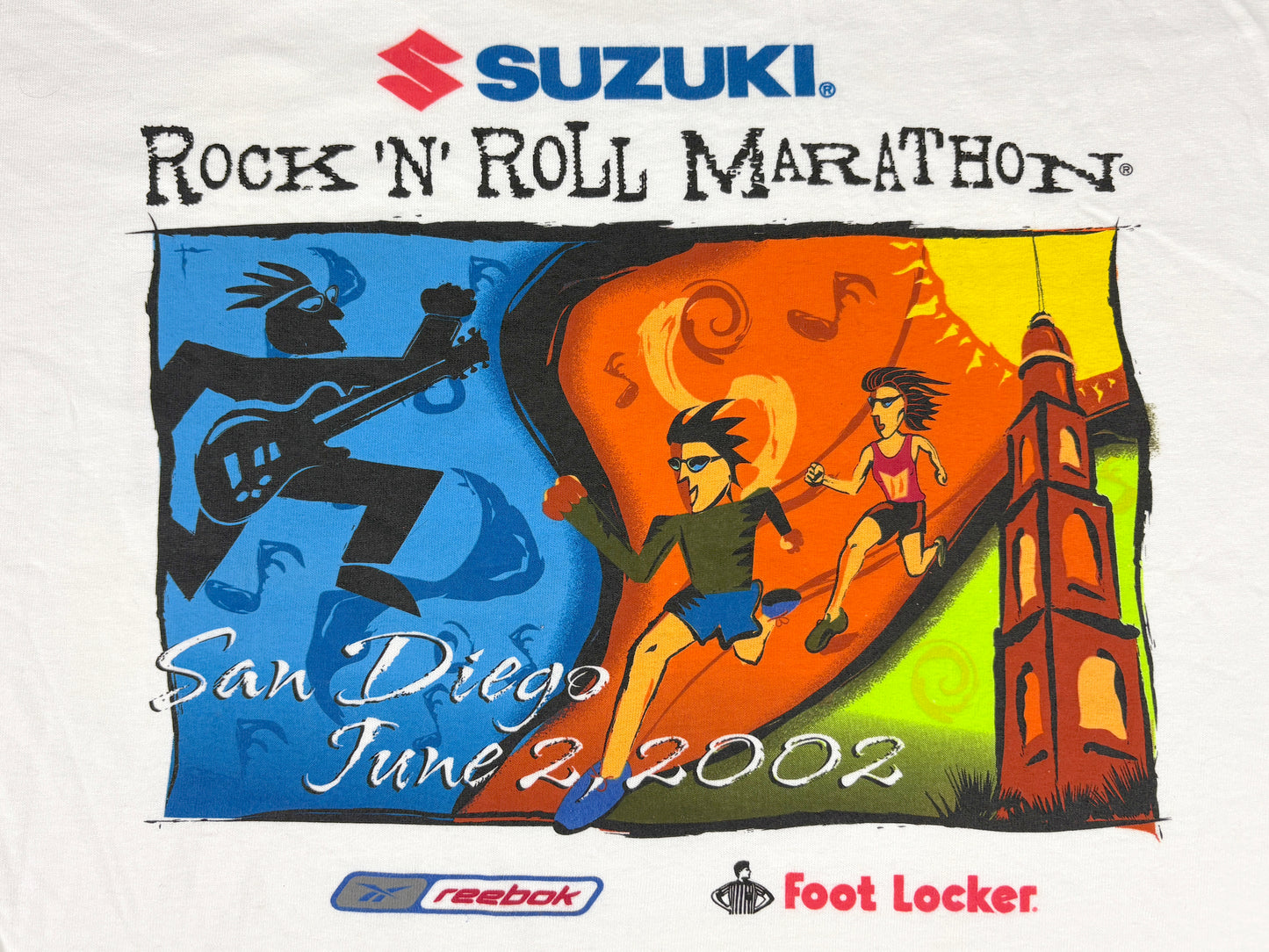 VTG '02 SAN DIEGO MARATHON T-SHIRT