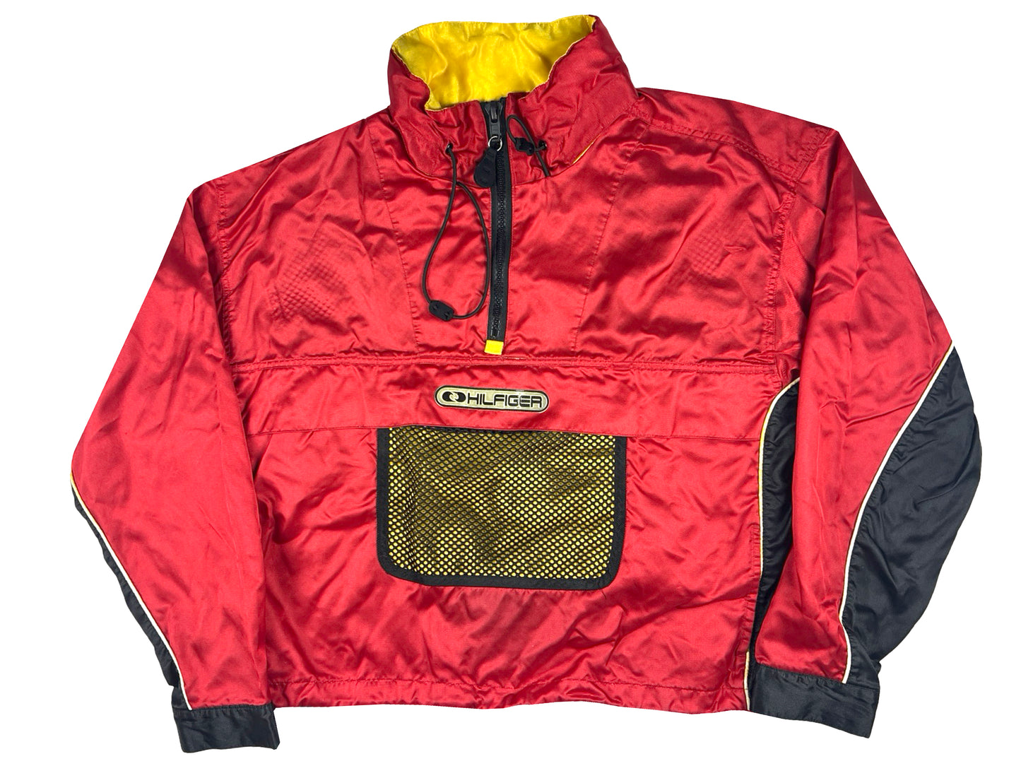 VTG TOMMY HILFIGER QUARTER ZIP JACKET