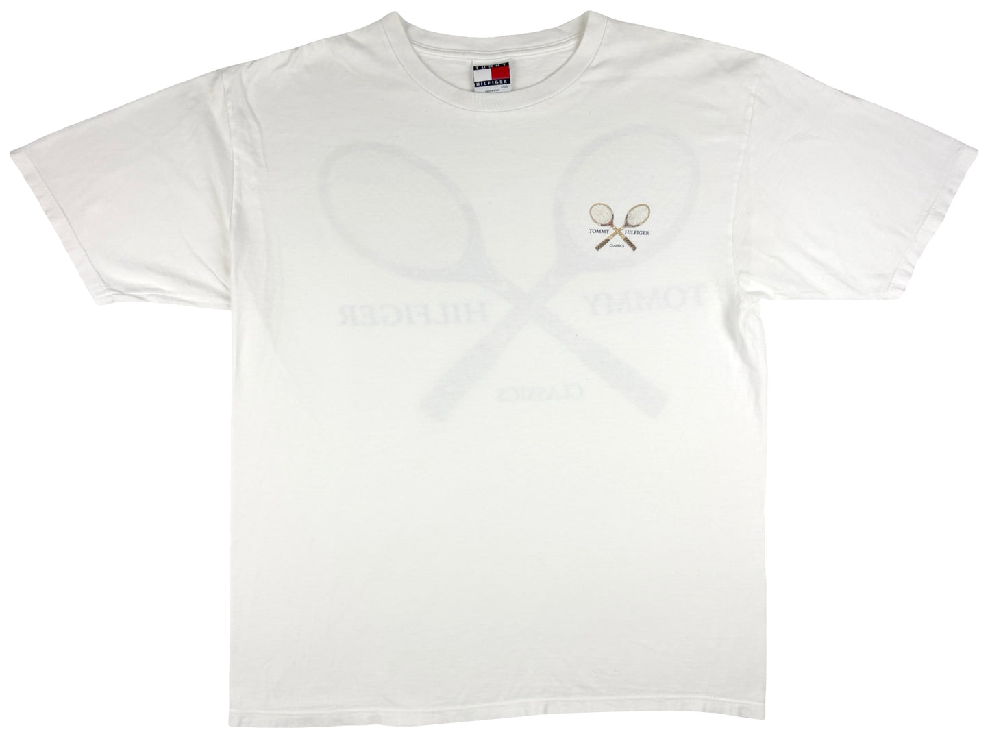 VTG '90S TOMMY HILFIGER RACKETS T-SHIRT