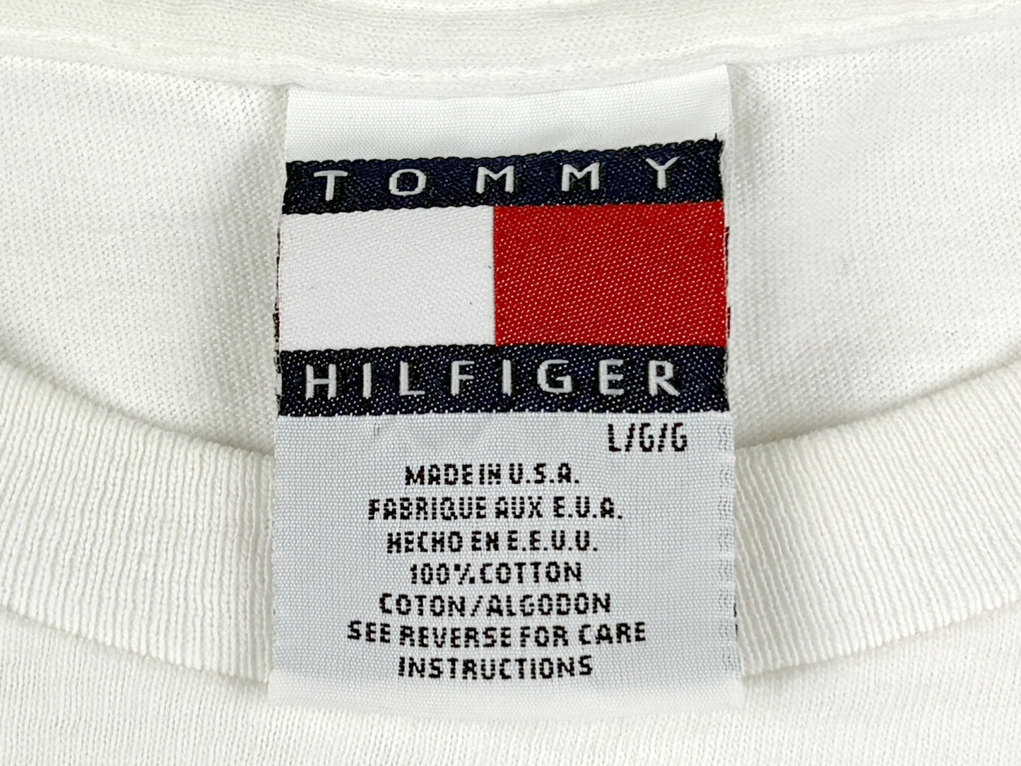 VTG '90S TOMMY HILFIGER RACKETS T-SHIRT