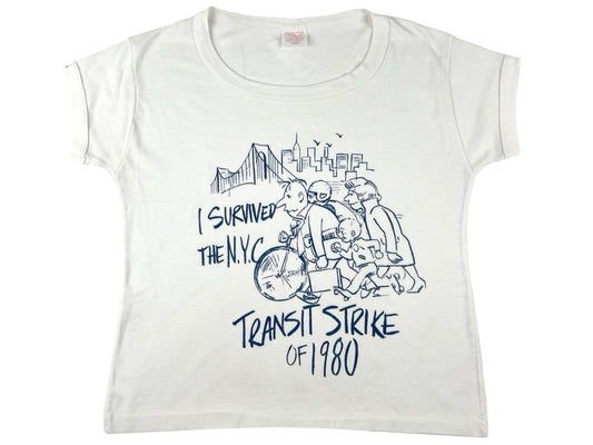 VTG '80 NYC TRANSIT STRIKE T-SHIRT