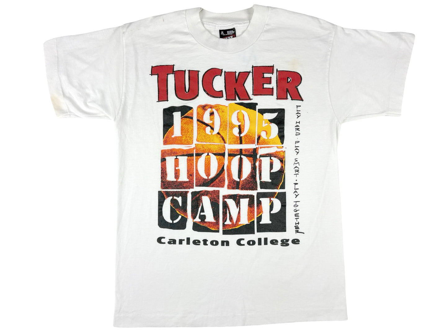 VTG '95 TUCKER CARLTON HOOP CAMP T-SHIRT