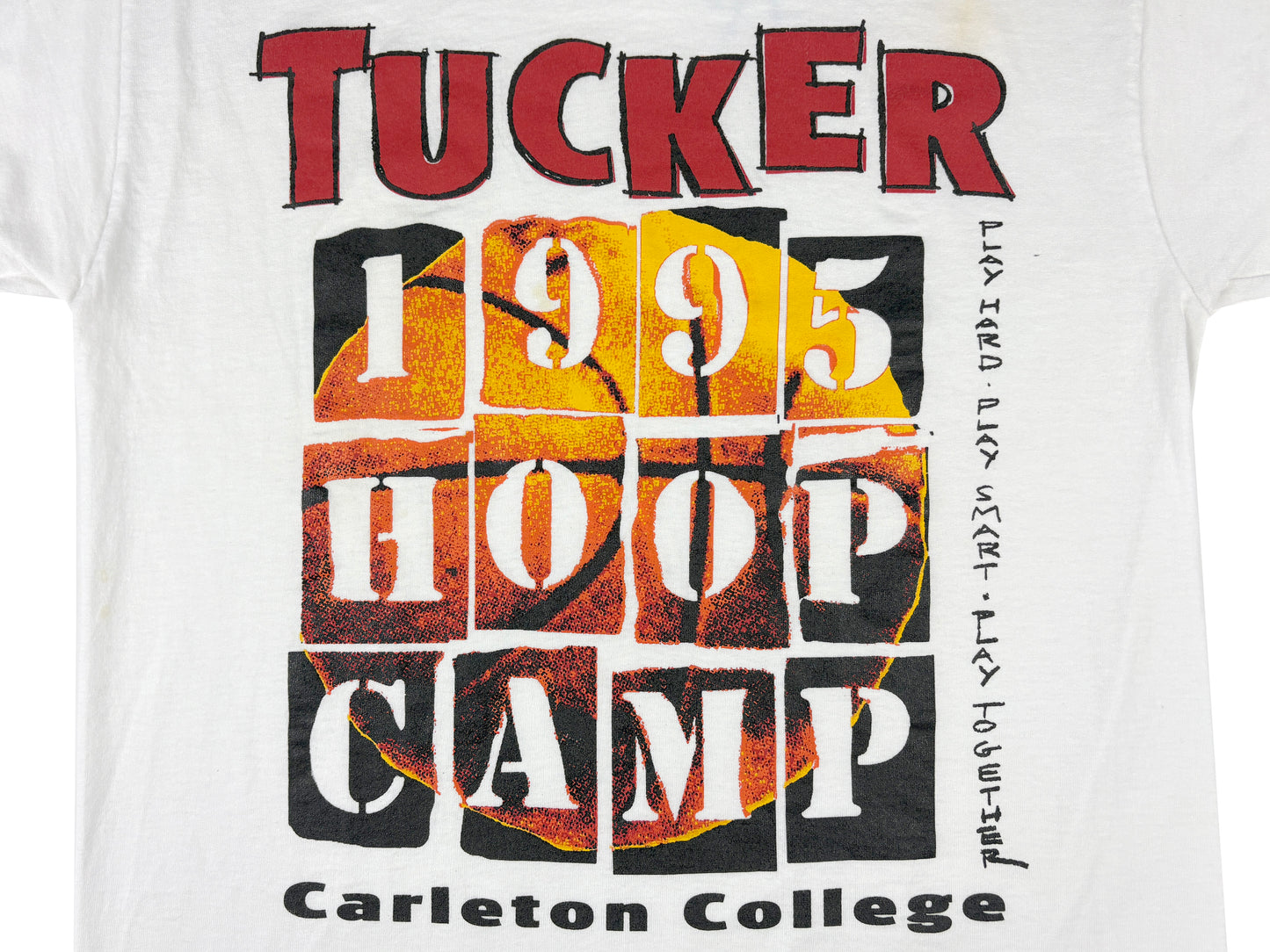 VTG '95 TUCKER CARLTON HOOP CAMP T-SHIRT