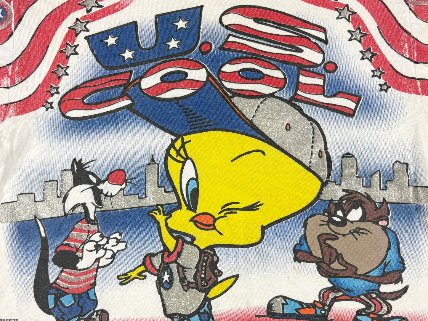 VTG '96 LOONEY TUNES U.S. COOL T-SHIRT