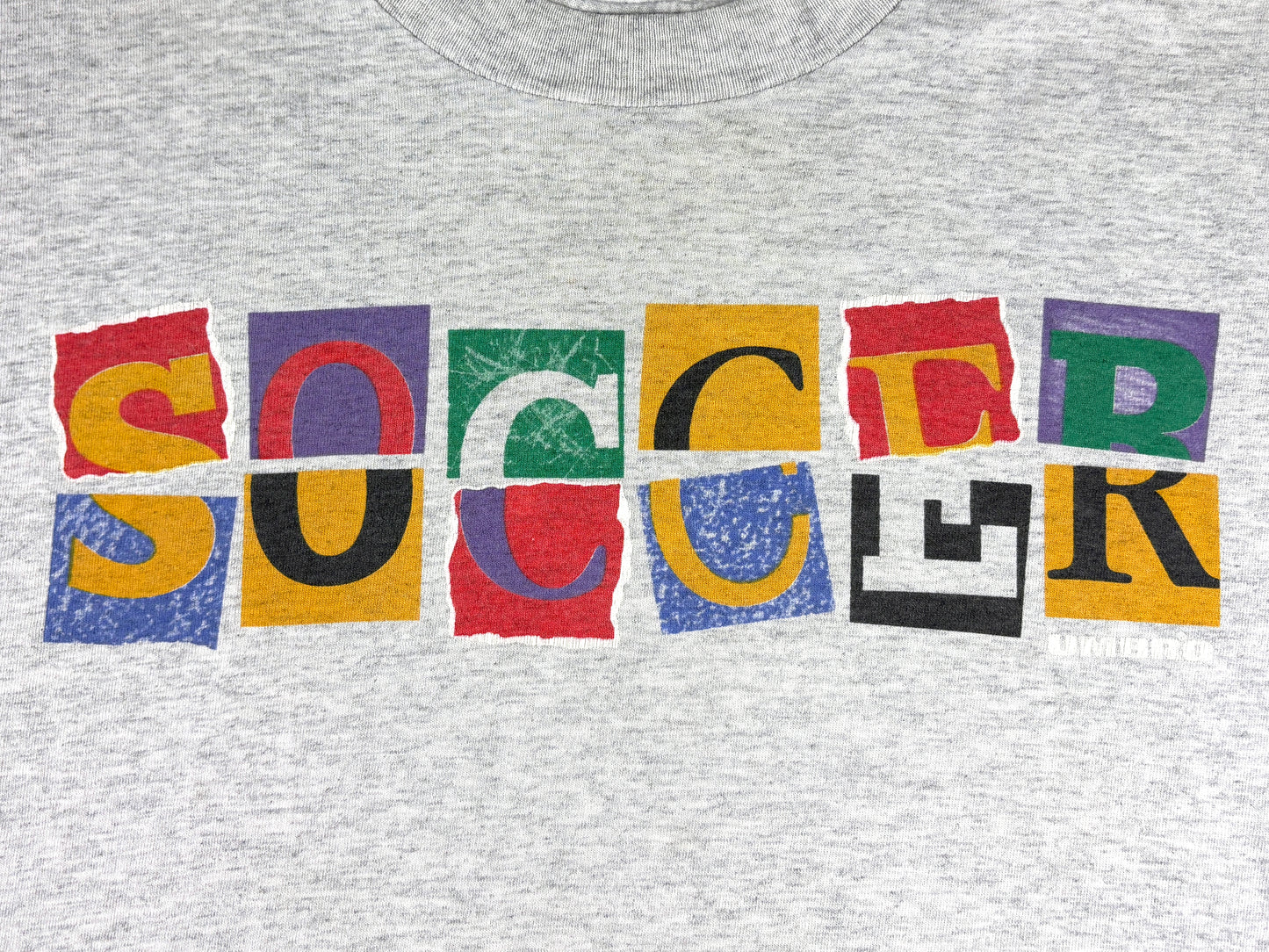 VTG '90S UMBRO SOCCER T-SHIRTS