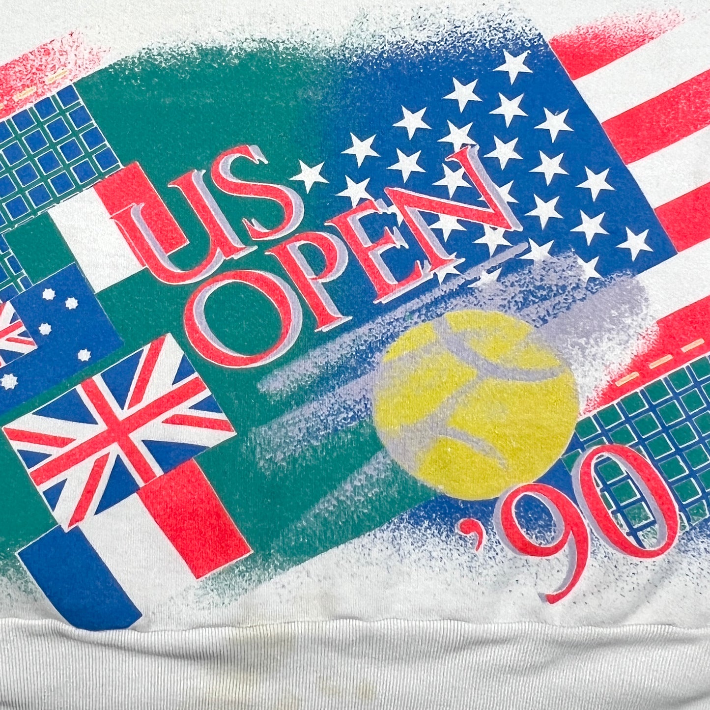 VTG '90 US OPEN 1/4 ZIP SWEATER